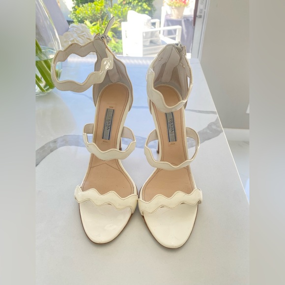 Prada Wavy Strap Sandal - Picture 1 of 7